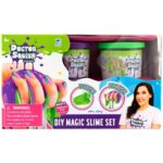Doctor Squish – Diy Magic Slime Double Set – Green And Purple – 240 Grams