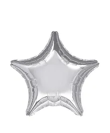 My Party Centre - Metallic Blue Star Foil Balloon - 9in