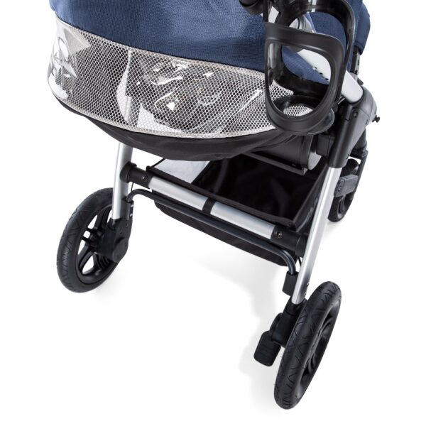 Hauck – Saturn R Stroller Denim Silver with Maxi Cosi Adapters