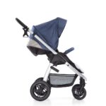 Hauck – Saturn R Stroller Denim Silver with Maxi Cosi Adapters