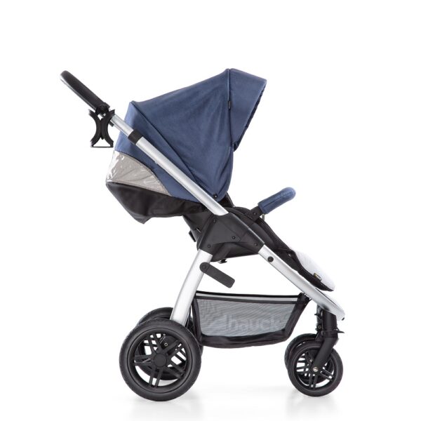 Hauck – Saturn R Stroller Denim Silver with Maxi Cosi Adapters