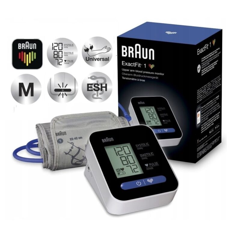 Braun - Exact Fit 1 BUA5000 BP Monitor - White