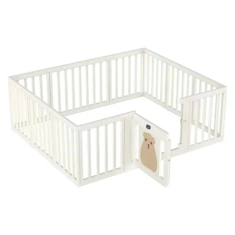 Little Story - Portable Playpen w/ Door - Foldable, Safe & Versatile for Babies & Pets