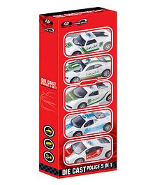 Power Joy - V Vroom Diecast Uae Police Car 5 In 1