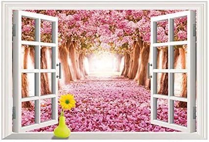 StickieArt Flowersome Window - Wall Decal - Large - 60 x 90 cm