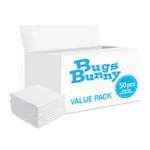 Bugs Bunny Disposable Changing Mats Value Pack – 100 Piece