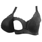 Okus – Pretty Lace Maternity & Nursing Bra – Black