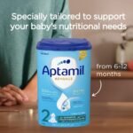 Aptamil advance 2 follow on formula palm oil free 6 12 months 800 g each pack of 6