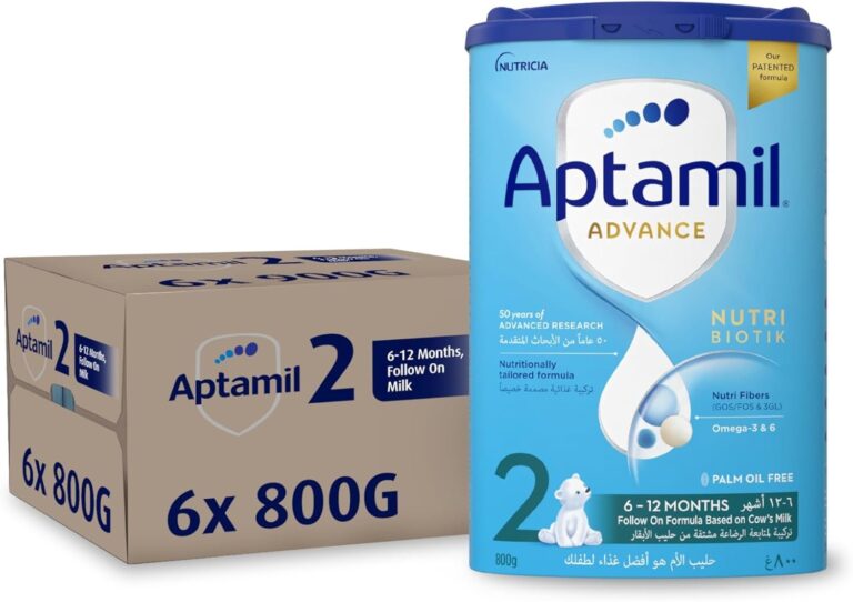 Aptamil advance junior 3 milk formula palm oil free 1 3 years 800 g each pack of 2