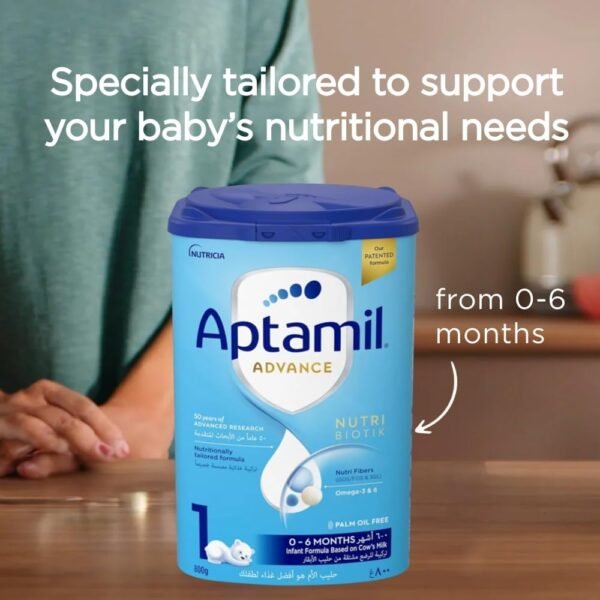 Aptamil advance 1 infant milk formula palm oil free 0 6 months 800 g each pack of 6
