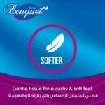Sanita Bouquet Toilet Tissue Embossed-Pack Of 8 Rolls, 3 Ply
