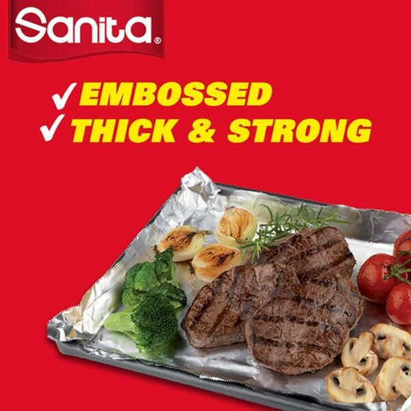Sanita Aluminum Foil 200 Sqft 1 Roll