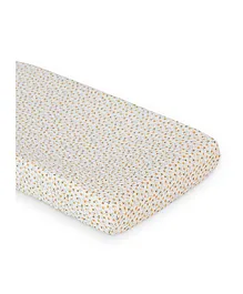Lulujo - Muslin Change Pad Cover 80 x 40 cm - Vintage Floral