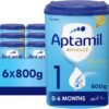 Aptamil advance 1 infant milk formula palm oil free 0 6 months 800 g each pack of 6