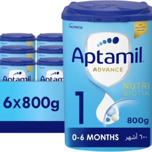 Aptamil advance 1 infant milk formula palm oil free 0 6 months 800 g each pack of 6