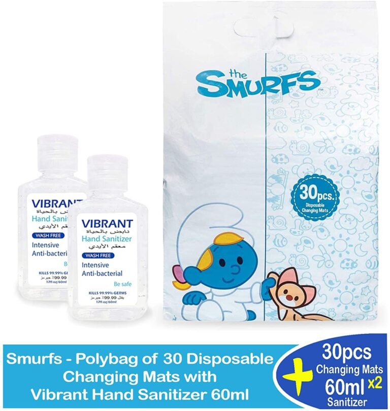 Smurfs - Disposable Changing Mats 30 Pcs - (Pack of 2)