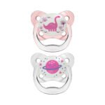 Dr. Browns – Prevent Butterfly Shield Soother – Stage 1 – Pink (Pack of 2)