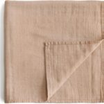 Mushie – Swaddle Pale Taupe