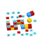 Geomag – Magicube Word Building Recycled Clips STEM Toy 79 Pcs