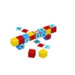 Geomag – Magicube Word Building Recycled Clips STEM Toy 79 Pcs