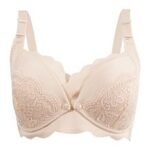Okus – Elegant Seamless Maternity & Nursing Bra – Beige