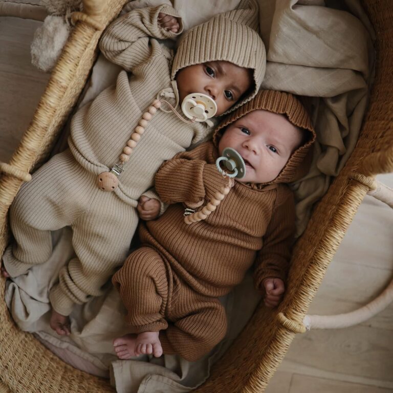 Mushie - Swaddle Pale Taupe