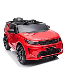 Discovery 12V Ride-On Car for Kids – Red - Electric SUV-Style Vehicle with Remote Control, LED Lights & Music