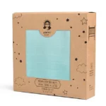 Anvi Baby – Organic Bamboo Muslin Fitted Sheet – Mint