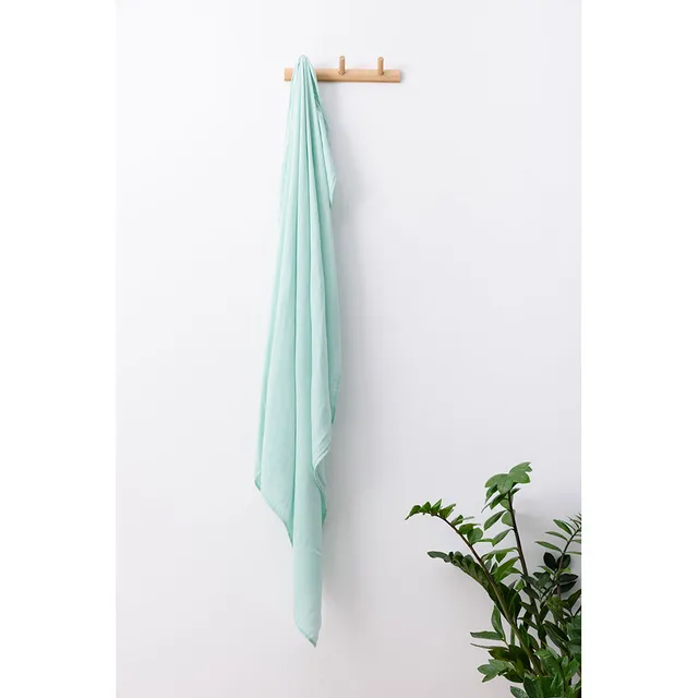 Anvi Baby Organic Bamboo Muslin Swaddle - Minty Mornings