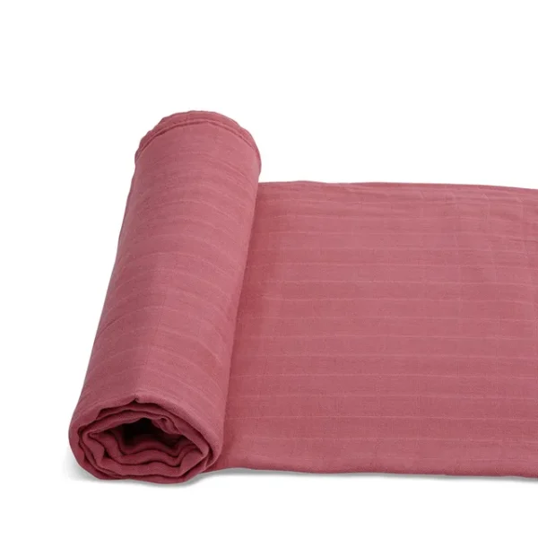 Anvi Baby – Organic Bamboo Muslin Swaddle – Purple Rain