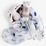 Anvi Baby – Organic Bamboo Swaddle – White