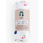 Anvi Baby – Organic Bamboo Swaddle – White