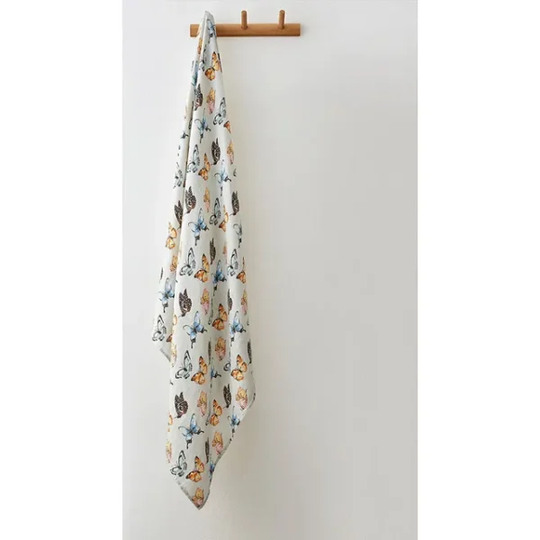 Anvi Baby – Organic Bamboo Swaddle – White