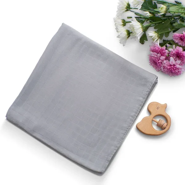 Anvi Baby – Organic Muslin Swaddle 2pc – Smoky Sun