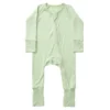 Anvi Baby – Organic Zipper Sleepsuit – Light Mint_6-12M