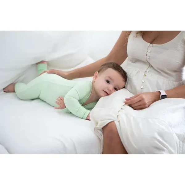 Anvi Baby – Organic Zipper Sleepsuit – Light Mint_6-12M