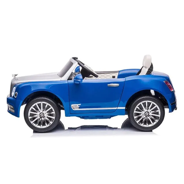 Bentley 12V Ride-On Car for Kids – Blue - Licensed Electric Vehicle with Remote & LED Lights