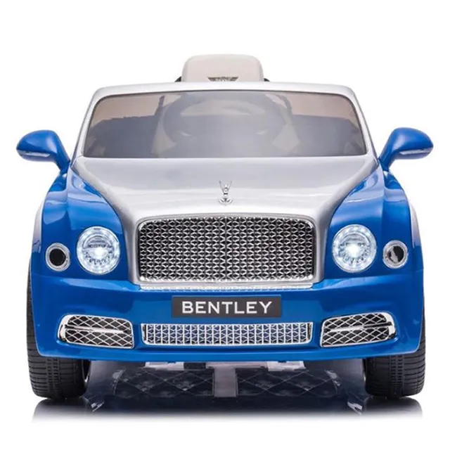 Bentley 12V Ride-On Car for Kids – Blue - Licensed Electric Vehicle with Remote & LED Lights
