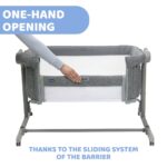 Chicco Next2Me Twins Co-sleeping Crib 0-6m, Magnet Grey