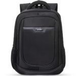 Eazy Kids – 16” Backpack w/ Universal School Bag Trolley – Black