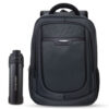 Eazy Kids – 16” Backpack w/ Stainless Steel Water Bottle 710ml – Grey