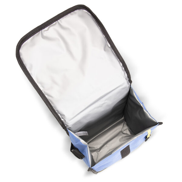 Eazy Kids – Insulated Lunch Bag w/ Jumbo Bento Lunch Box – Grey