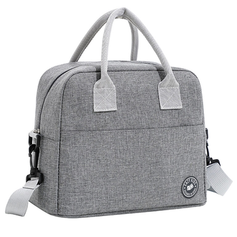 Eazy Kids - Convertible Bento Lunch Box w/ Insulated Lunch Bag – Game ON Grey