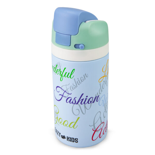 Eazy Kids  Premium Stainless Steel Lunch Box 710ml w/ Stainless Steel Water Bottle 445ml – Blue