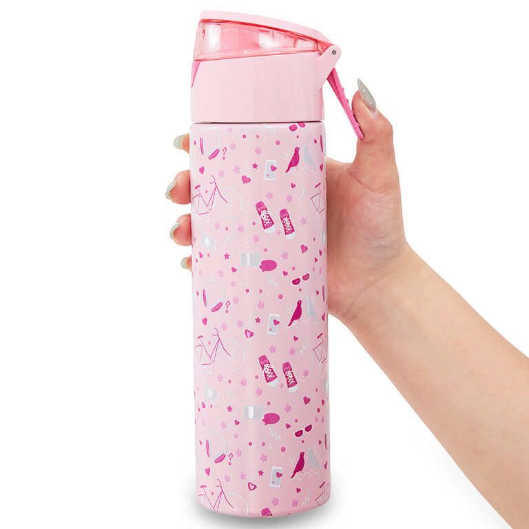 Eazy Kids - Convertible Bento Lunch Box w/ Insulated Stainless Steel Water Bottle 640ml – Life Pink