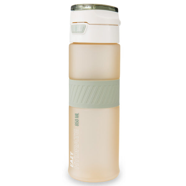 Eazy Kids – Convertible Bento Lunch Box w/ Tritan Water Bottle 850ml – Glitter Ivory