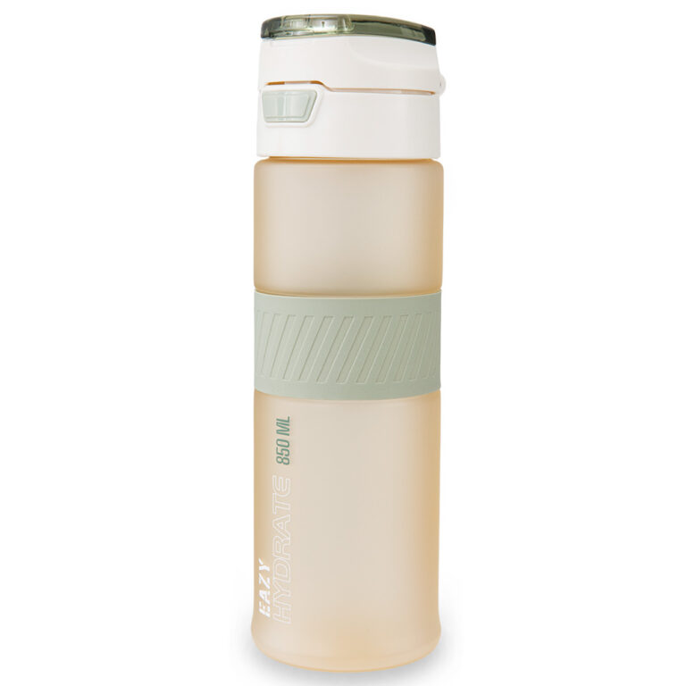 Eazy Kids - Convertible Bento Lunch Box w/ Tritan Water Bottle 850ml – Glitter Ivory