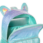 Eazy Kids – Girl Glitter School Bag Set w/ Stainless Steel Water Bottle – Green