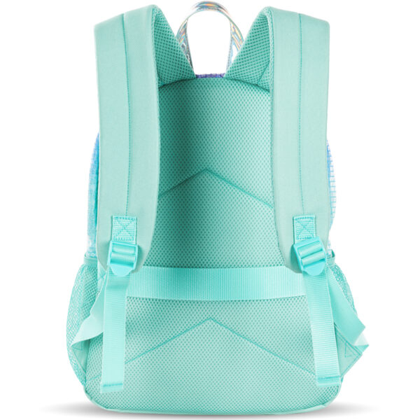 Eazy Kids – Girl Glitter School Bag Set w/ Stainless Steel Water Bottle – Green