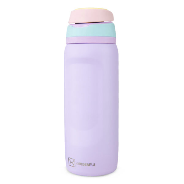 Hydrobrew – Steel Core Lunch Box 750ml w/ Food Jar & Sip Switch Water Bottle 1000ml | Stainless Steel Leakproof Meal Box – Berry Cream